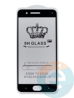 Защитное стекло 9D с полной проклейкой на Xiaomi Redmi Note 3 черное - фото 45040