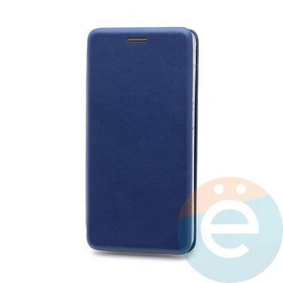 Чехол книжка боковой Fashion Case для Xiaomi Redmi 9 синий - фото 45247