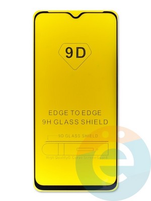 Защитное стекло 9D с полной проклейкой на Xiaomi Redmi 9T черное - фото 45265