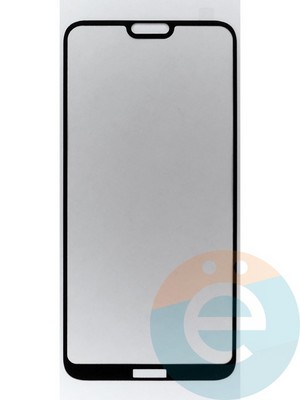 Защитное стекло 2D полноэкранное на Nokia X6 черное - фото 45567