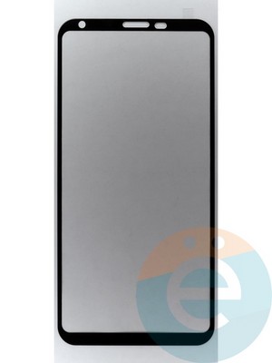 Защитное стекло 2D полноэкранное на LG V30 черное - фото 45570