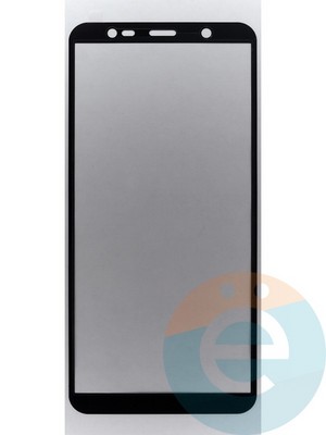 Защитное стекло 2D полноэкранное на Samsung Galaxy J8 SM-J810 (2018) черное - фото 45572