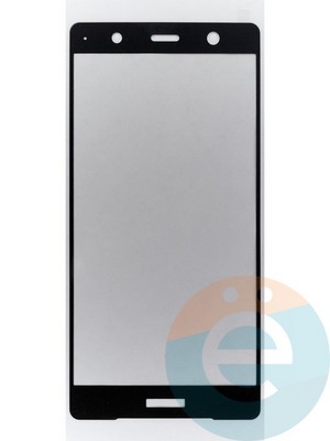 Защитное стекло 2D полноэкранное на Sony Xperia XZ2 Plus черное - фото 45578