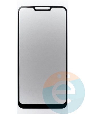 Защитное стекло 2D полноэкранное на Asus ZenFone Max M2 ZB633KL черное - фото 45589