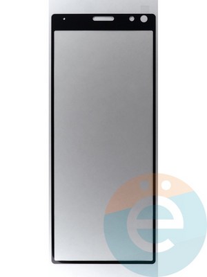 Защитное стекло 2D полноэкранное на Sony Xperia XZ4 черное - фото 45590