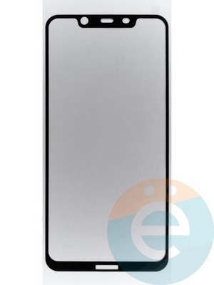 Защитное стекло 2D полноэкранное на Nokia X7/8.1 черное - фото 45595