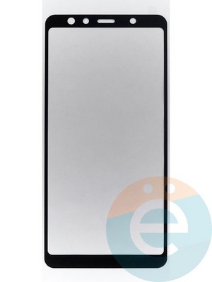 Защитное стекло 2D полноэкранное на Samsung Galaxy A7 (2018) SM-A750 черное - фото 45638