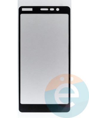 Защитное стекло 2D полноэкранное на Nokia 5.1 черное - фото 45639