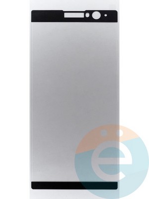 Защитное стекло 2D полноэкранное на Sony Xperia XA 2 Plus черное - фото 45644