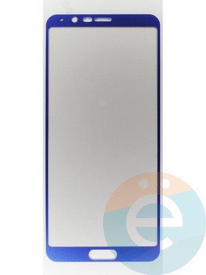 Защитное стекло 2D полноэкранное на Huawei V 10 синее - фото 45729