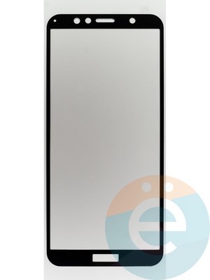 Защитное стекло 2D полноэкранное на Huawei Honor 7A Pro/Y6 2018 черное - фото 45732