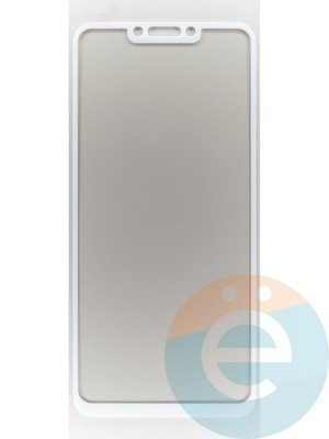Защитное стекло 2D полноэкранное на Huawei Nova 3/3i белое - фото 45734