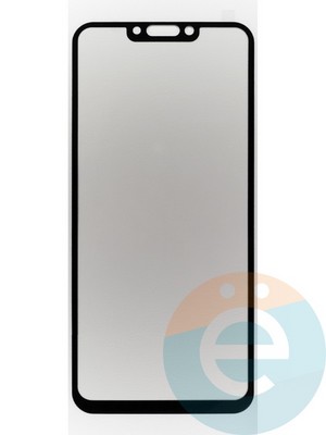 Защитное стекло 2D полноэкранное на Huawei Mate 20 Lite черное - фото 45761