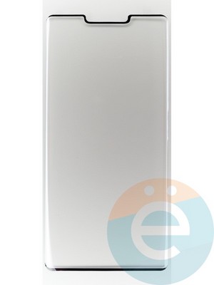 Защитное стекло 2D полноэкранное на Huawei Mate 30 Pro (закругленные края) черное - фото 45781