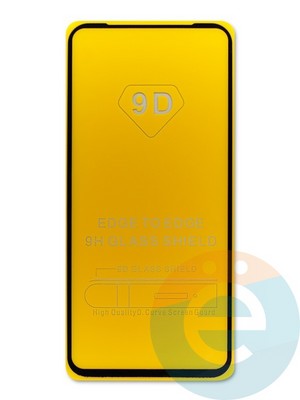 Защитное стекло 9D с полной проклейкой на Xiaomi Redmi Note 9T черное - фото 45782