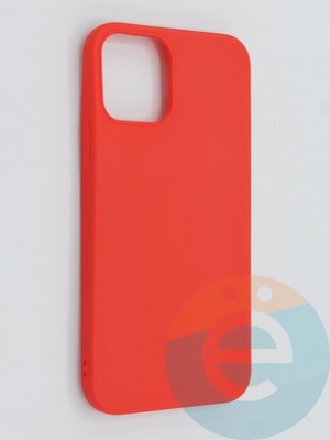 Накладка силиконовая Soft Touch ультратонкая для Apple iPhone 12/12 Pro красная - фото 46149