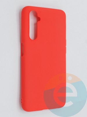 Накладка силиконовая Soft Touch ультратонкая для Realme 6i красная - фото 46205