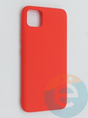 Накладка силиконовая Soft Touch ультратонкая для Realme C11 красная - фото 46211
