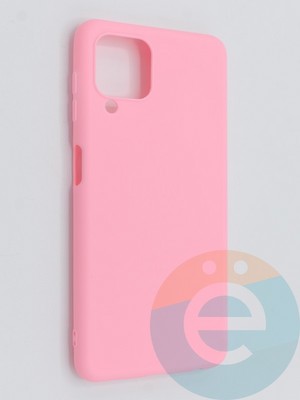 Накладка силиконовая Soft Touch ультратонкая для Samsung Galaxy A22 розовая - фото 46232