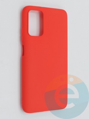 Накладка силиконовая Soft Touch ультратонкая для Xiaomi Redmi 9T/Poco M3 красная - фото 46303