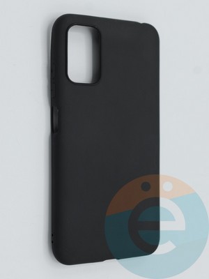 Накладка силиконовая Soft Touch ультратонкая для Xiaomi Redmi Note 10 5G/Poco M3 Pro черная - фото 46316