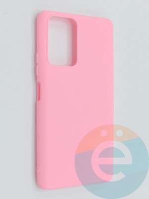 Накладка силиконовая Soft Touch ультратонкая для Xiaomi Redmi Note 10 Pro 4G розовая - фото 46319