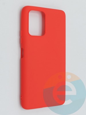 Накладка силиконовая Soft Touch ультратонкая для Xiaomi Redmi Note 10 Pro 5G красная - фото 46322