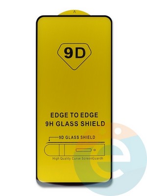 Защитное стекло 9D с полной проклейкой на One Plus 9 черное - фото 46448