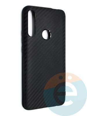 Накладка карбон для Huawei P-Smart Z/Y9 2019/Honor 9x черная - фото 46634