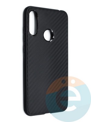 Накладка карбон для Huawei Y6 2019/Honor 8A черная - фото 46635