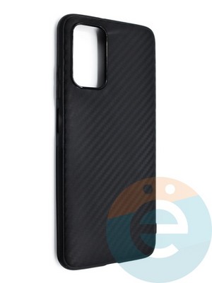 Накладка карбон для Xiaomi Redmi 9T/Poco M3 черная - фото 46661