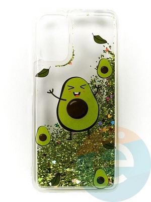 Накладка Переливашка на Poco M3 авокадо - фото 47356