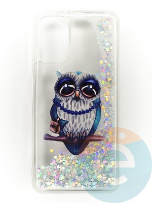Накладка Переливашка на Poco M3 сова - фото 47359