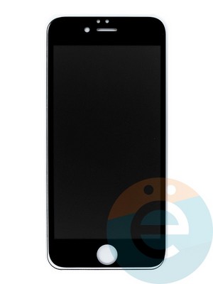 Защитное стекло Антишпион для Apple iPhone 6/6s черное - фото 47662