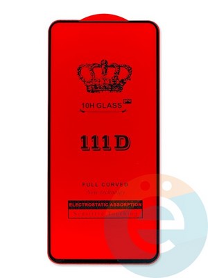 Защитное стекло 9D с полной проклейкой на Xiaomi Redmi Note 11/11S черное - фото 47691