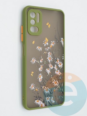 Накладка пластиковая с картинкой для Poco M3 Pro/Redmi Note 10 5G хаки - фото 47917
