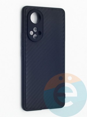 Накладка карбон для Huawei Honor 50 черная - фото 48252