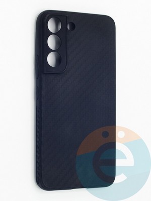 Накладка карбон для Samsung Galaxy S22 черная - фото 48271