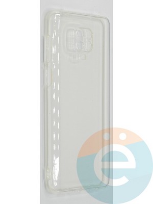 Накладка силиконовая 1.5 mm на Xiaomi Redmi Note 9S/9 Pro прозрачная - фото 48289