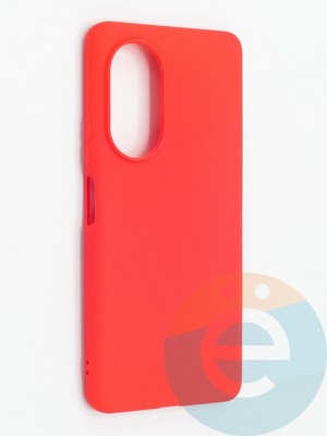 Накладка силиконовая Soft Touch ультратонкая для Huawei Honor 50SE красная - фото 48304