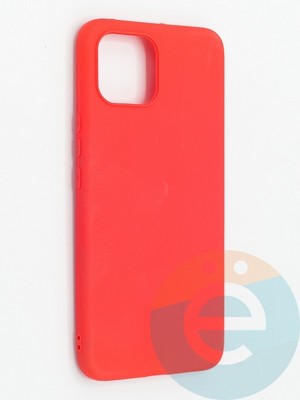 Накладка силиконовая Soft Touch ультратонкая для Huawei Nova 8SE краная - фото 48311