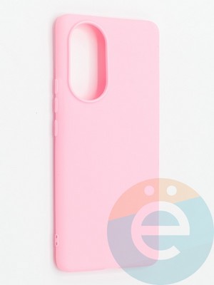 Накладка силиконовая Soft Touch ультратонкая для Huawei Nova 9 розовая - фото 48316