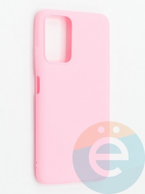 Накладка силиконовая Soft Touch ультратонкая для Poco M4 Pro розовая - фото 48339