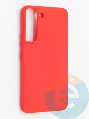 Накладка силиконовая Soft Touch ультратонкая для Samsung Galaxy S22 красная - фото 48387