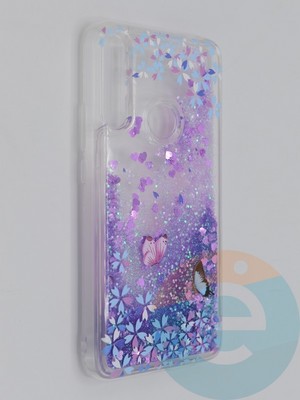 Накладка Переливашка на Huawei P-Smart Z/Y9 2019 бабочки - фото 48854