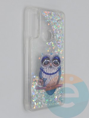 Накладка Переливашка на Huawei P-Smart Z/Y9 2019 сова - фото 48857