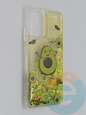 Накладка Переливашка на Poco F3/Mi 11i/Redmi K40 авокадо - фото 48865