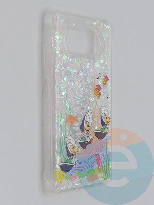 Накладка Переливашка на Poco X3 ракушки - фото 48888