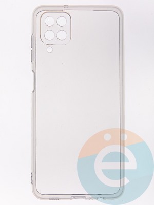 Накладка силиконовая 1.5 mm на Samsung Galaxy A12 прозрачная - фото 52484