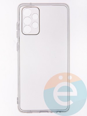 Накладка силиконовая 1.5 mm на Samsung Galaxy A72 прозрачная - фото 52490